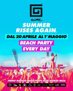 Nove giorni di Beach Party al Samsara Riccione. L'estate inizia così!