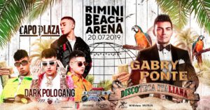 Altromondo Studios inaugura il primo Rimini Beach Arena con Capo Plaza, Dark Polo Gang e Gabry Ponte
