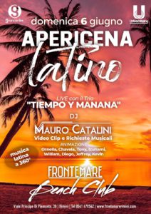 L'anima latina del Grancaribe anima la domenica del Frontemare Rimini
