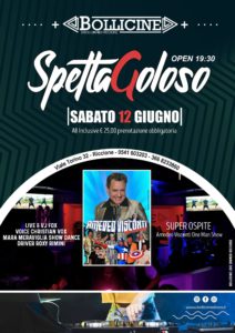 Sabato Bollicine in compagnia di Amedeo Visconti