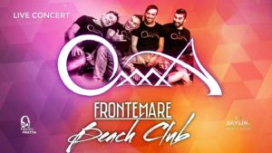 Gli Oxxxa in concerto al nuovo sabato Frontemare Rimini