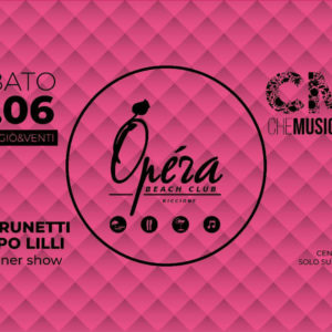 Gio Brunelli e Jacopo Lilli protagonisti del nuovo sabato all’Opera Riccione.