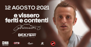 Ghemon in live sulla spiaggia del Beky Bay Bellaria.