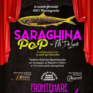 Arriva Saraghina Pop al Frontemare Rimini Beach Club.