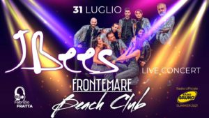JBees si esibiscono per la Notte Rosa 2021 al Frontemare Rimini.