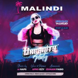 Malindi Cattolica Urban Party,Deejay Resident