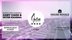 Nuova serata di tendenza all’Opera Riccione con Gary Caos e Peter Kharma.