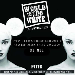Nuovo venerdì di musica e festa al Peter Pan Riccione con World Wide Party.