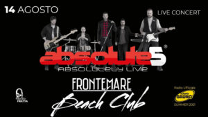 Festa di Ferragosto al Frontemare Rimini con gli Absolute5.