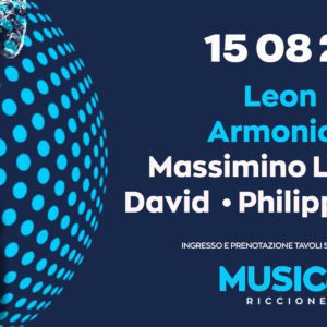 Musica Club Riccione Leon,Massimino Lippoli,David,Philipp & Cole