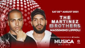 Sabato techno al Musica Riccione con the Martinez Brothers.