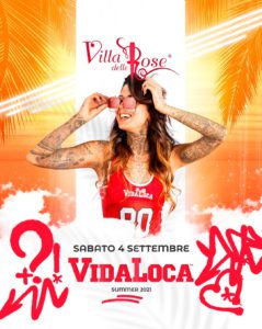 Sabato di musica e passione alla Villa delle Rose con Vida Loca