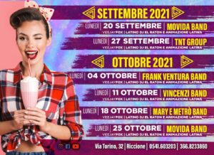 Mary e Metro ti aspettano in concerto al Bollicine Riccione.