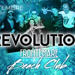 Torna il sabato revival più famoso di Rimini. Al Frontemare arrivano la band Revolution.