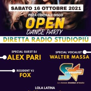 Il Bollicine Riccione inaugura il sabato sera con Open Dance Party.