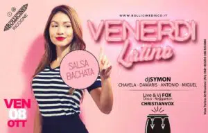 Venerdì caliente al Bollicine Riccione con il Venerdì Latino.