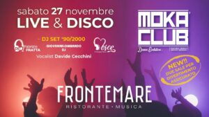 I Moka Club si scatenano nel nuovo sabato revival del Frontemare Rimini.
