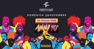 Frontemare Rimini presenta La Salsa Vive anni 90 con Romoletto e Mauro Catalini.
