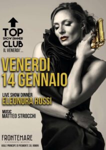 Frontemare Rimini veberdì in compagnia di Eleonora Rossi.