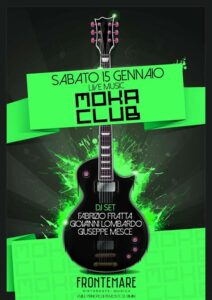 Sabato esplosivo al Frontemare Rimini con i Moka Club.