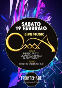 Gli Oxxxa in live al Frontemare Rimini per un weekend indimenticabile.