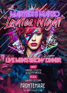 Il Frontemare Rimini ti aspetta per Ladies Night. La festa della donna.