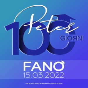 100 giorni all’esame di maturità. Grande festa per gli studenti di Fano al Peter Pan Riccione.