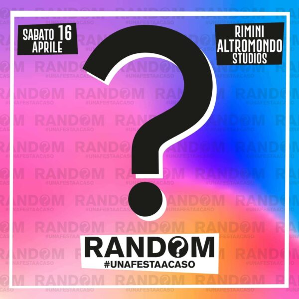 Continua la Pasqua all’Altromondo Studios con la festa Random.