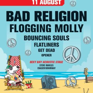 Beky Bay Bellaria Bay Fest,Bad Religion,Flogging Molly,Bouncing Souls,Flatliners,Get Dead,Steve Rawles,Chaser,Downway