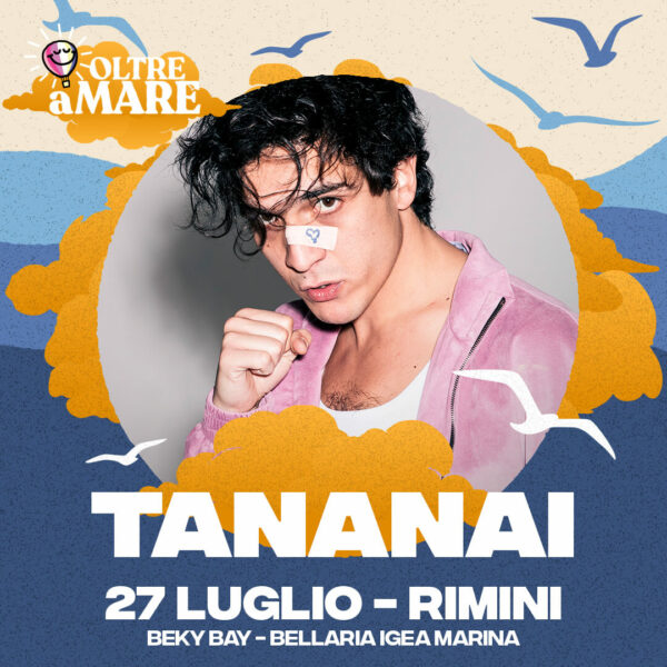 Nuovo appuntamento con la musica dal vivo al Beky Bay Bellaria con Tananai.