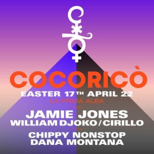 Pasqua Cocorico Riccione 2022 di fuoco con Jamie Jones, Cirillo e tanta techno.