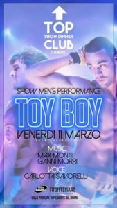 Venerdì caliente al Frontemare Rimini con Toy Boy e tanta buona musica.