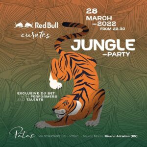 Peter Pan Riccione presenta Jungle Party in collaborazione con RedBull.
