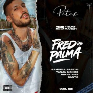 Fred de Palma in concerto al Peter Pan Riccione