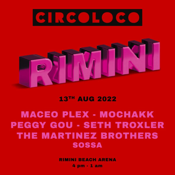 Ferragosto di fuoco al Rimini Beach Arena con i deejay del Circoloco Rimini.