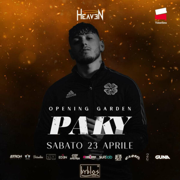 Il Byblos Riccione inaugura l’estate con il concerto di Paky.