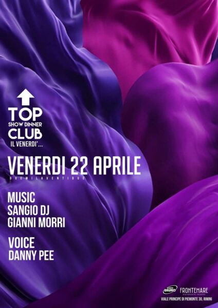 Nuovo venerdì di musica commerciale e anni 90 al Frontemare Rimini
