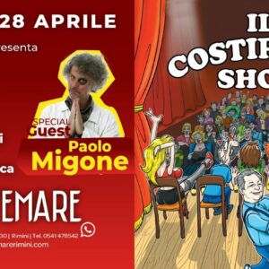Terzo appuntamento con il Costipanzo Show al Frontemare Rimini.