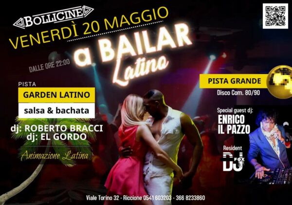 Enrico il Pazzo è il nuovo protagonista del venerdì Bollicine Riccione.