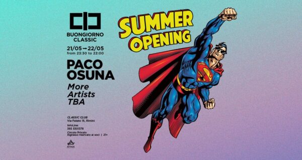 Grande festa di inaugurazione del giardino del Classic Club. Torna il Buongiorno Classic.