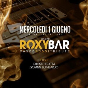 Al Frontemare Rimini arriva Roxy Bar, la cover band ufficiale di Vasco Rossi.