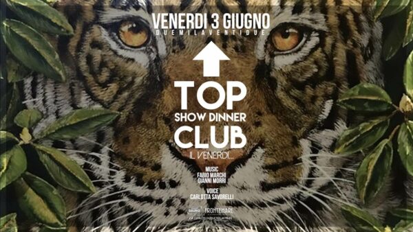 Venerdì da Top Club al Frontemare Rimini con lo show dinner.
