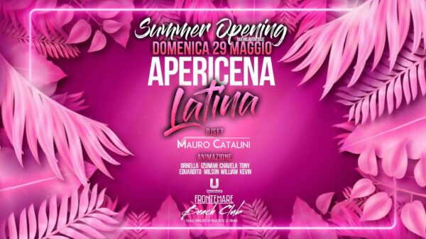 Torna l’aperitivo latino più caliente di Rimini. Tutte le domeniche Apericena Latino con Mauro Catalini.