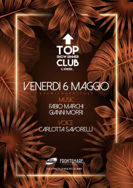 Venerdì di musica elettronica e spettacolo al Frontemare Rimini.