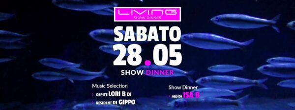 Cena e spettacolo al Living Disco Riccione con Lori B e Gippo.