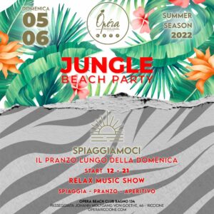 Opéra Riccione Jungle Party,Deejay Resident