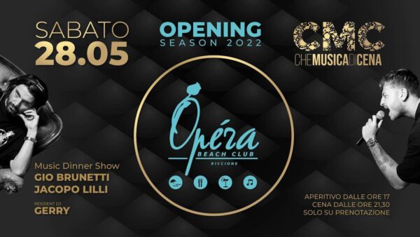 Sabato di musica elettronica per l’Opera di Riccione con Gio Brunetti.