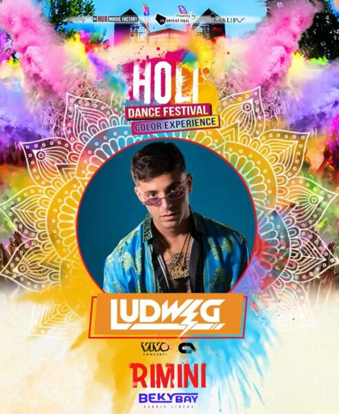 Arriva Holi Dance Festival al Beky Bay Bellaria.