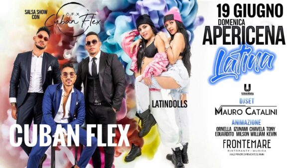 Domenica caliente al Frontemare Rimini coni Cuban Flex.