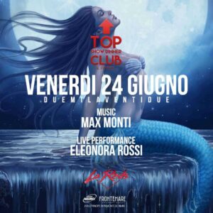 Eleonora Rossi anima il venerdì Frontemare Rimini